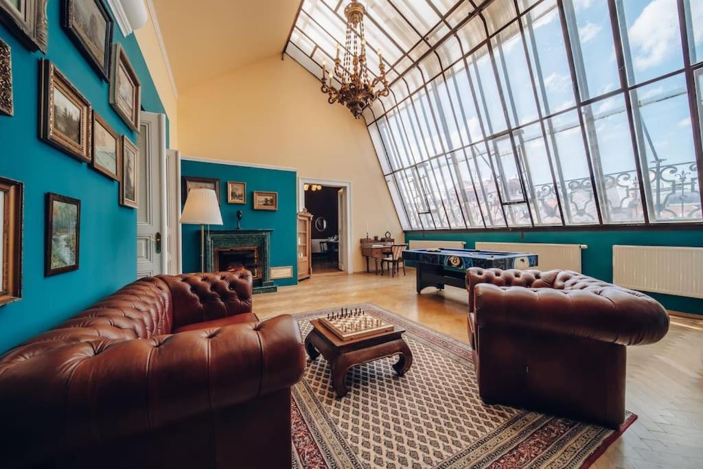 Magnificent Historical Penthouse In The Heart Of Prague Apartment ภายนอก รูปภาพ
