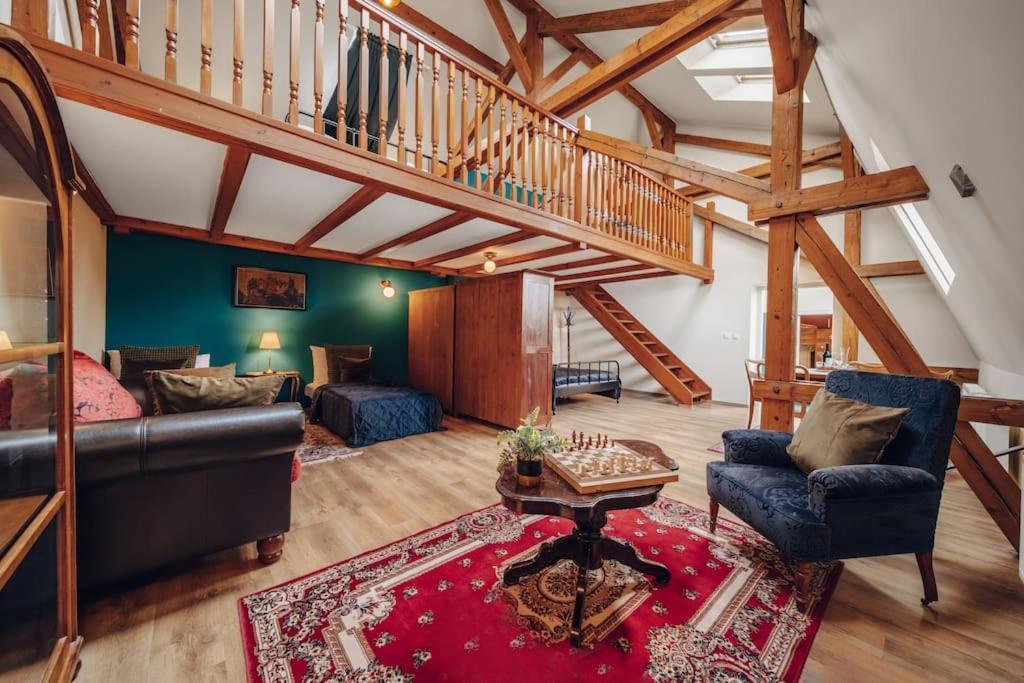 Magnificent Historical Penthouse In The Heart Of Prague Apartment ภายนอก รูปภาพ